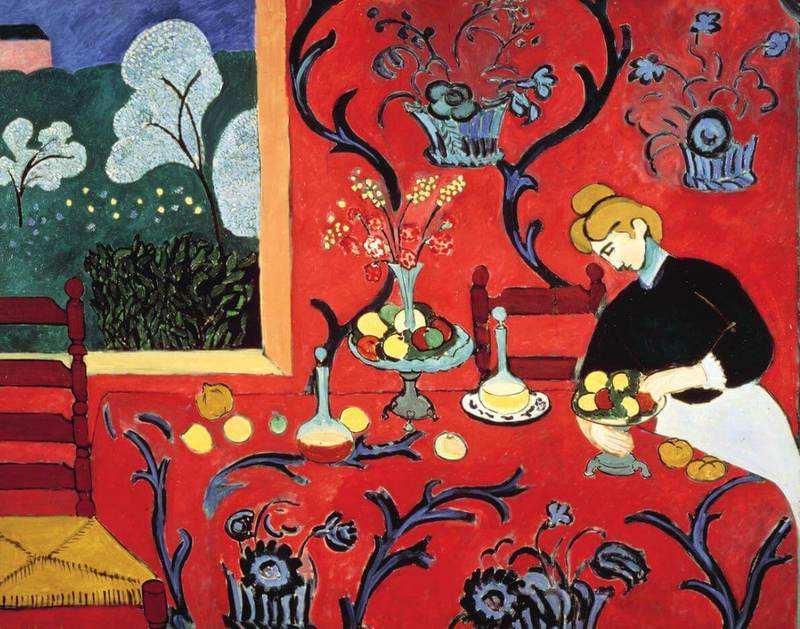 Henri Matisse, Armonia in rosso, 1908