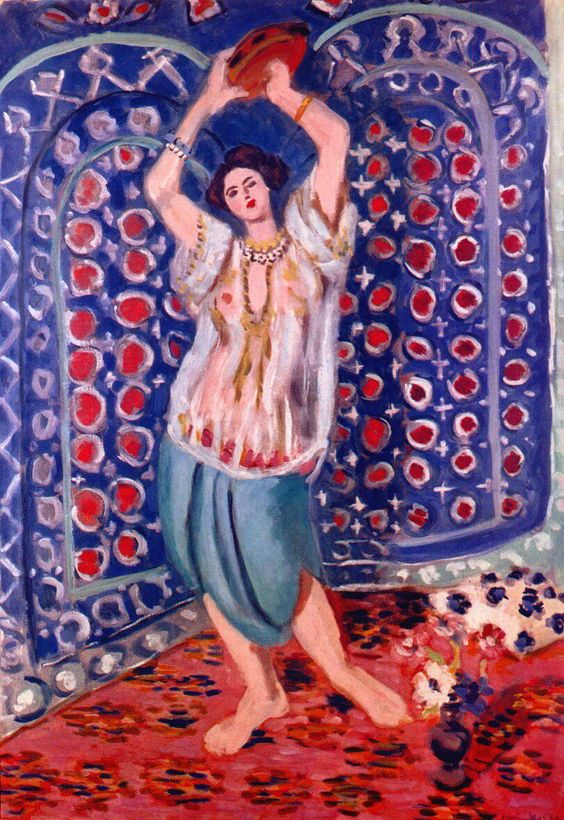 Henri Matisse, Odalisca con tamburello 1923-1924