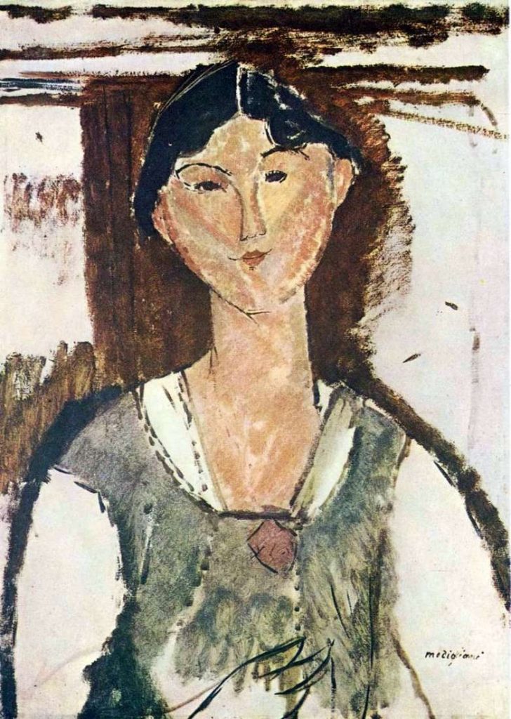 Amedeo Modigliani, Ritratto di Beatrice Hastings, 1915
