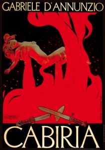 Leopoldo Metlicovitz, Manifesto per Cabiria, 1914