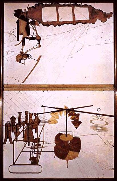 Marcel Duchamp, Il Grande Vetro, 1915-1923