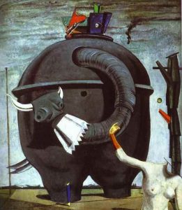 Max Ernst, L'elefante Celebes, 1921