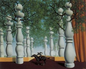 René Magritte, Il fantino perduto, 1942