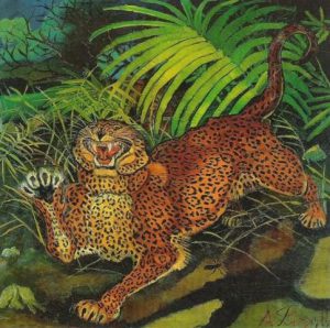 Antonio Liagbue, Leopardo, 1955