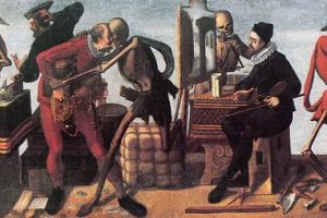 Jakob von Wyl, Danza Macabra, 1610-1615, Palazzo Ritter, Lucerna