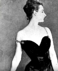 John Singer Sargent, Ritratto di Madame X, 1883-1884, foto della versione originale