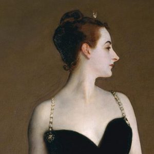 John Singer Sargent, Ritratto di Madame X, dettaglio 1883-1884