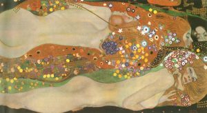 Gustav Klimt, Bisce d'acqua, 1904-1907