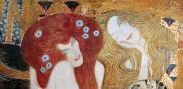 Gustav Klimt, Fregio di Beethoven, dettaglio, 1902