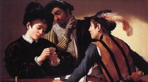 Caravaggio, I bari, 1594