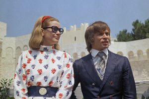 La principessa Grace di Monaco e Rudolf Nureyev al Palazzo Reale del Principato di Monaco nel 1968