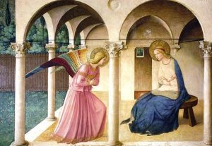 Beato Angelico, Annunciazione, 1440-1450