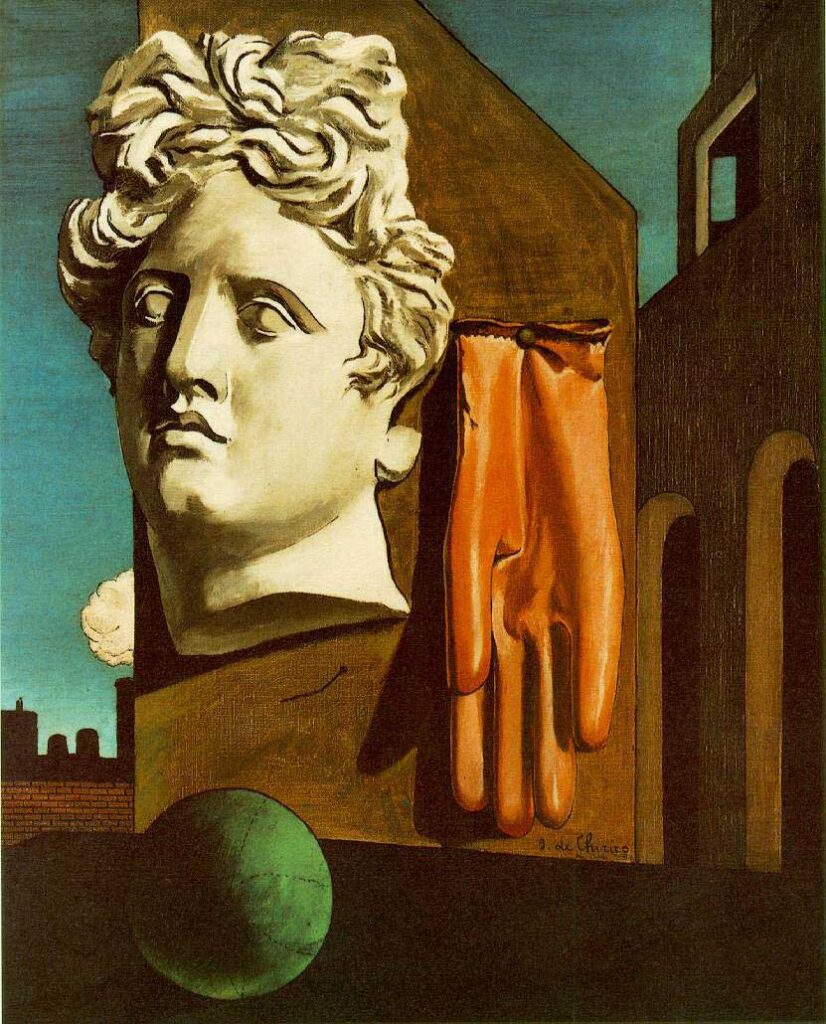 Giorgio De Chirico, Canto d'amore, 1914