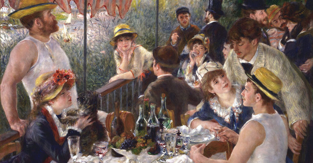 Pierre-Auguste Renoir, La colazione dei canottieri, 1881