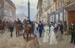 Jean Béraud, Davanti alla Maison Paquin