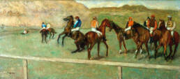 Edgar Degas, Cavalli da corsa