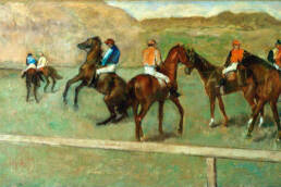 Edgar Degas, Cavalli da corsa