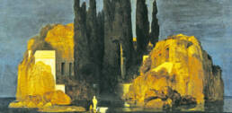 Arnold Böcklin,L'isola dei morti, 1880