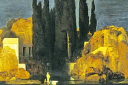 Arnold Böcklin,L'isola dei morti, 1880