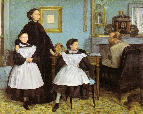 Edgar Degas, La famiglia Bellelli, 1858-1867