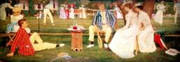 Charles March Gere, The Tennis Party, 1900