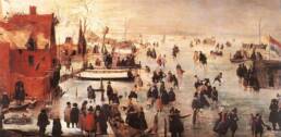 Hendrick Avercamp, Paesaggio invernale