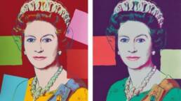 Andy Warhol, regina Elisabetta II, 1985