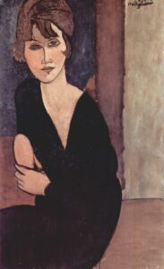 Amedeo Modigliani, Ritratto di Madame Reynouard, 1916