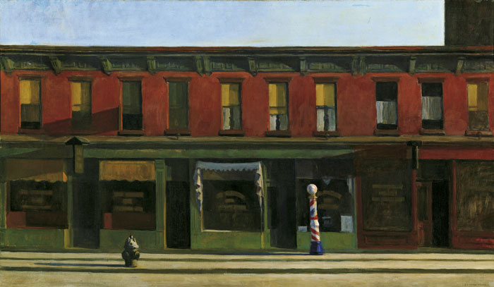 Edward Hopper, Domenica mattina presto, 1930