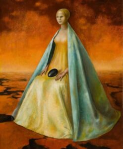 Leonor Fini, La guardiana dell'uovo nero, 1954