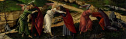 Sandro Botticelli, Natività mistica, dettaglio, 1501