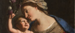 Elisabetta Sirani, Madonna con Bambino, dettaglio, 1663