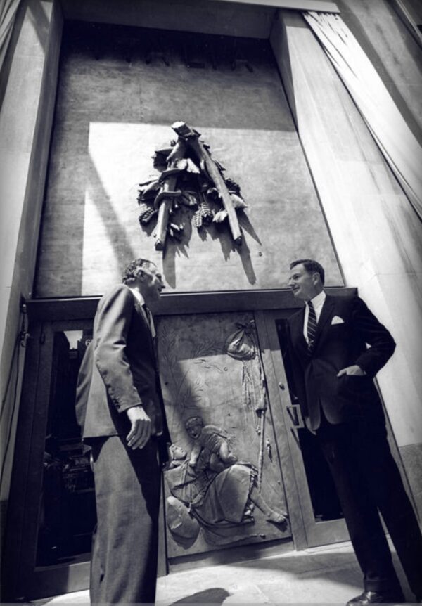 Gianni Agnelli e David Rockefeller, New York 1965