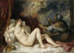 Tiziano Vecellio, Danae, 1553