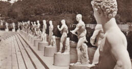 Foro Italico, dettaglio statue