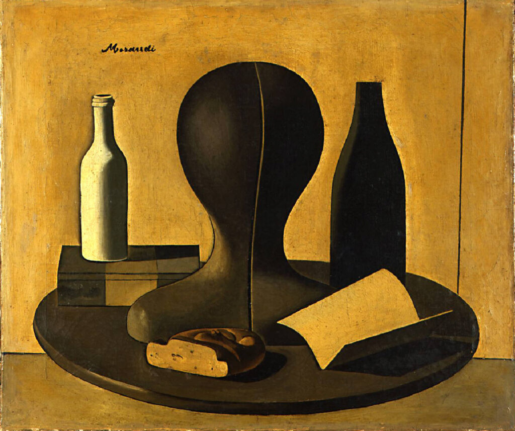 Giorgio Morandi, Natura morta metafisica, 1918