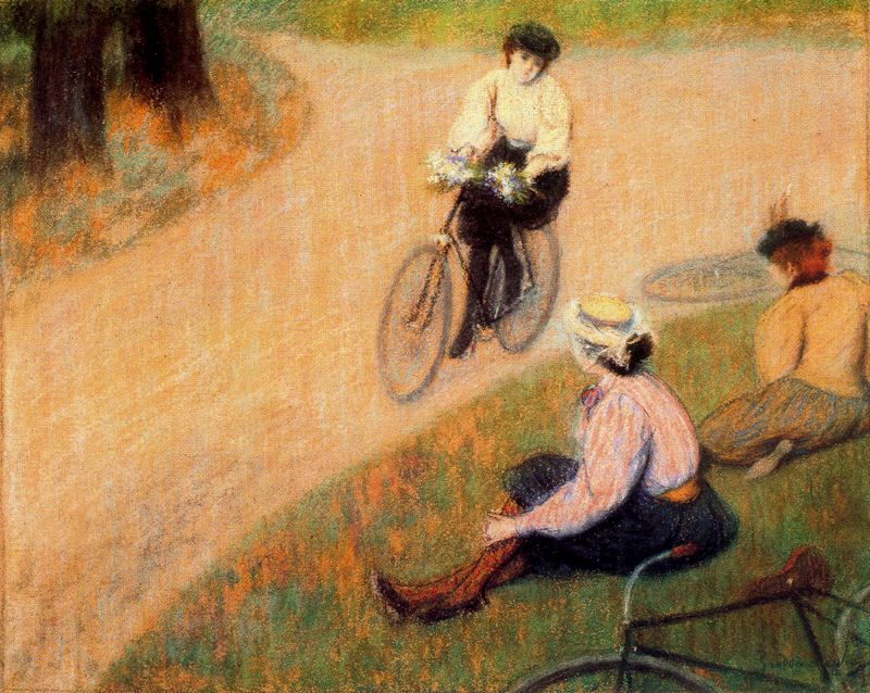 Federico Zandomeneghi, Ciclisti, 1896