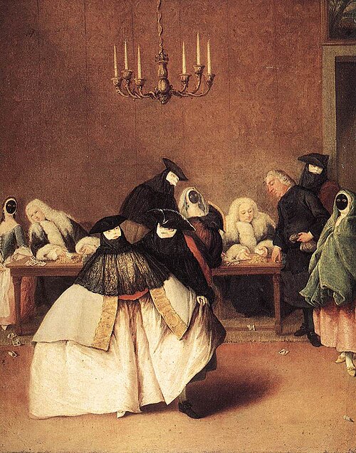 Pietro Longhi, Il Ridotto XVIII secolo
