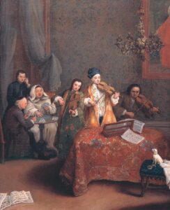 Pietro Longhi, Il concertino, 1741