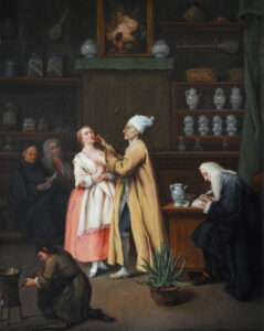 Pietro Longhi, Il farmacista, 1752