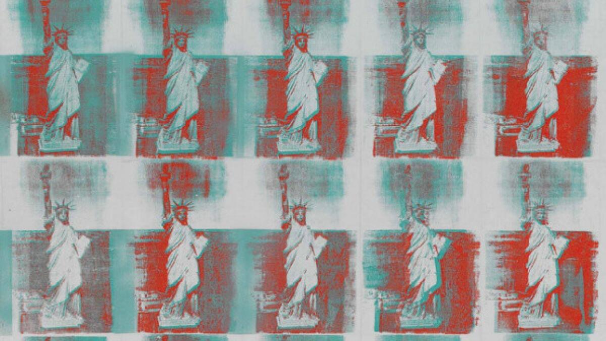 Andy Warhol, Statue of Liberty, 1962
