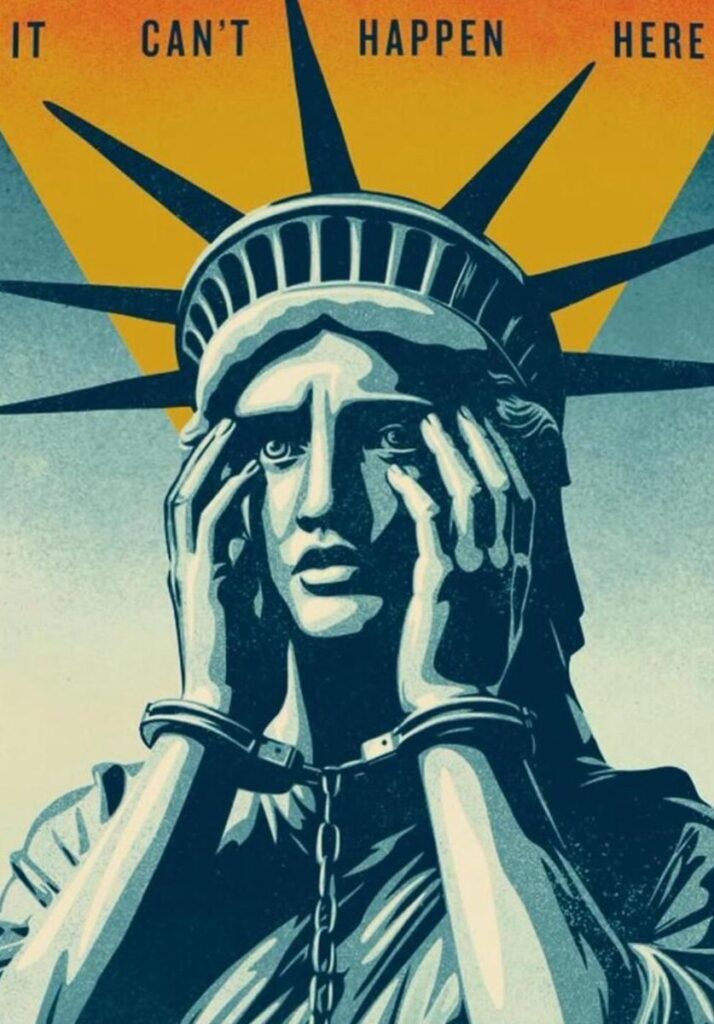 Shepard Fairey, It Can't Happen Here, 2026